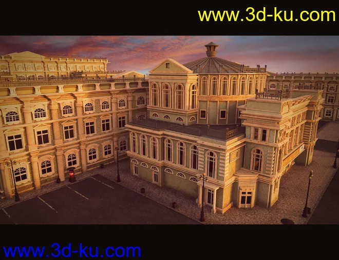 The Royal Opera Building模型的图片7