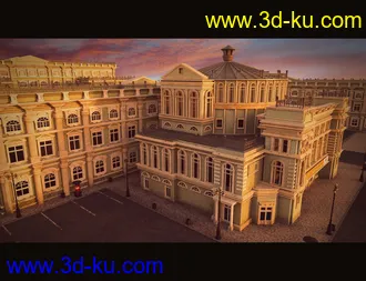 3D打印模型The Royal Opera Building的图片
