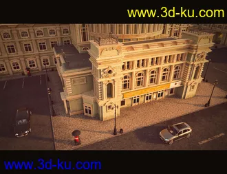 3D打印模型The Royal Opera Building的图片