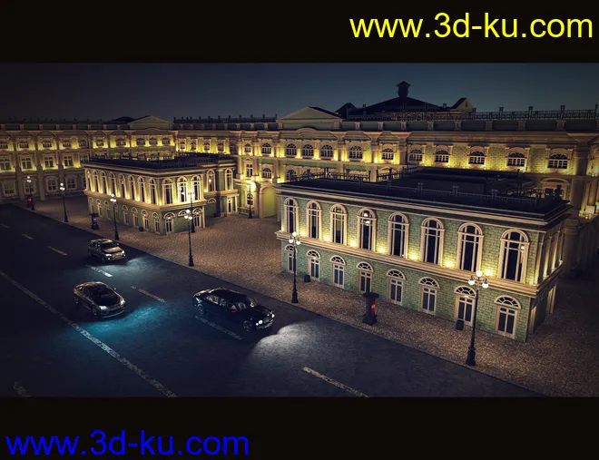 The Royal Opera Building模型的图片9