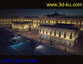 3D打印模型The Royal Opera Building的图片