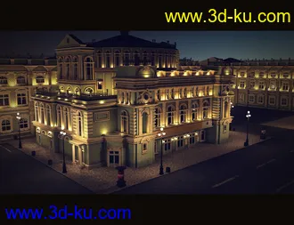 3D打印模型The Royal Opera Building的图片