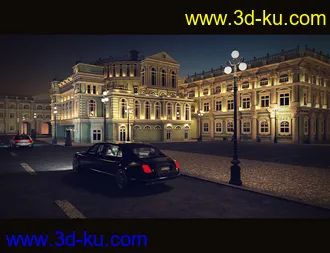 3D打印模型The Royal Opera Building的图片