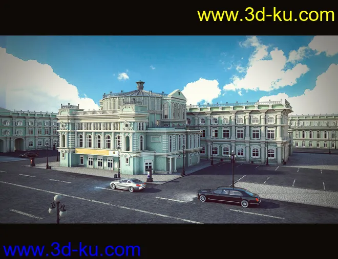 The Royal Opera Building模型的图片12