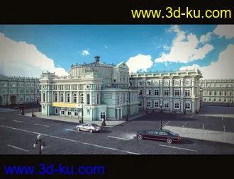 3D打印模型The Royal Opera Building的图片