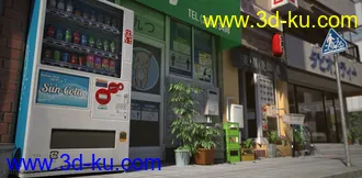 3D打印模型The Streets of Japan的图片