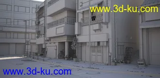 3D打印模型The Streets of Japan的图片