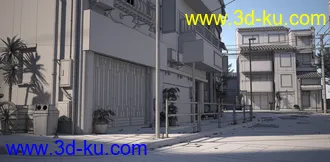 3D打印模型The Streets of Japan的图片
