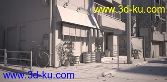 3D打印模型The Streets of Japan的图片