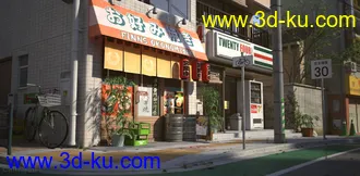 3D打印模型The Streets of Japan的图片