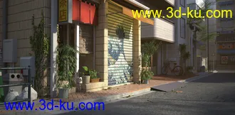 3D打印模型The Streets of Japan的图片
