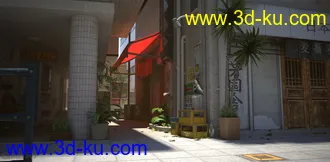 3D打印模型The Streets of Japan的图片