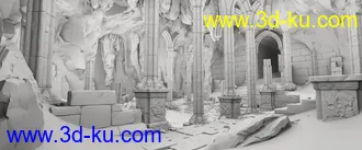 3D打印模型The Temple Below的图片