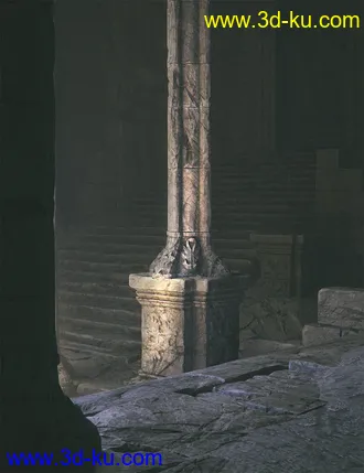 3D打印模型The Temple Below的图片