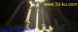 3D打印模型The Temple Below的图片