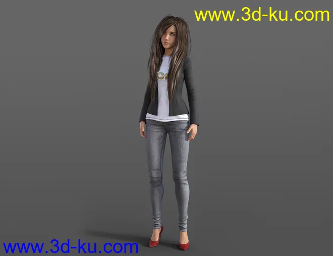Thinking Animations for Genesis 8模型的图片4