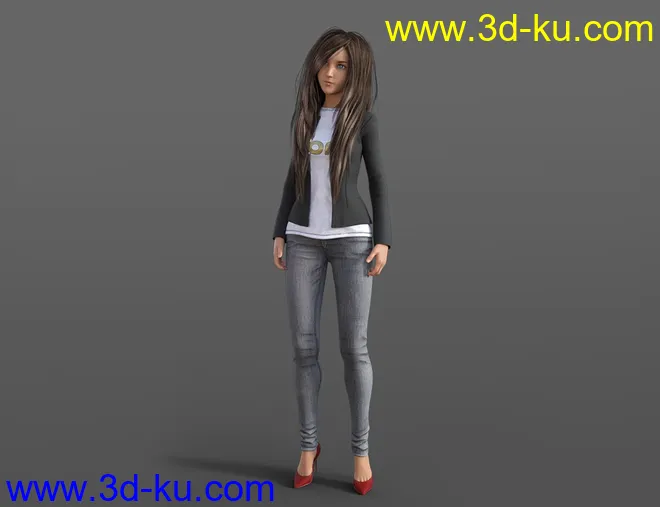 Thinking Animations for Genesis 8模型的图片6