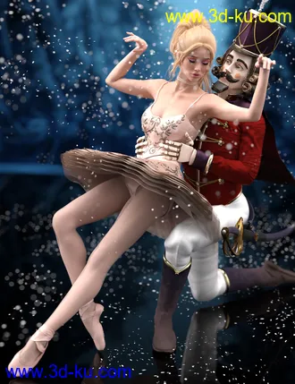 3D打印模型Timeless Ballet Poses and Expressions for Genesis 8 and 8.1的图片