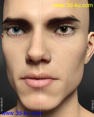 3D打印模型TM Callum for Genesis 8.1 Male的图片