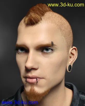 3D打印模型TM Callum for Genesis 8.1 Male的图片