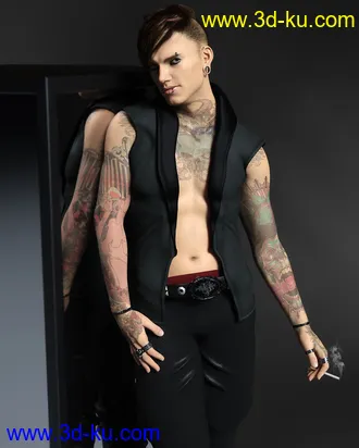 3D打印模型TM Callum for Genesis 8.1 Male的图片