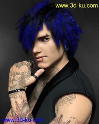 3D打印模型TM Callum for Genesis 8.1 Male的图片