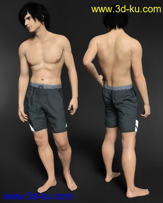 3D打印模型TM Callum for Genesis 8.1 Male的图片