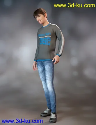 3D打印模型Trevor for Genesis 8 Male的图片