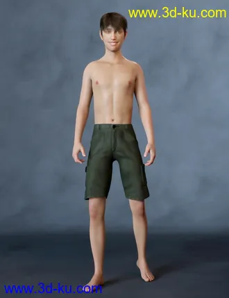 3D打印模型Trevor for Genesis 8 Male的图片