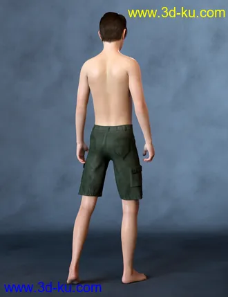 3D打印模型Trevor for Genesis 8 Male的图片