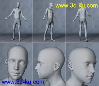 3D打印模型Trevor for Genesis 8 Male的图片