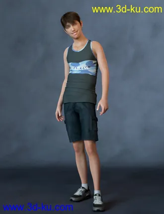 3D打印模型Trevor for Genesis 8 Male的图片