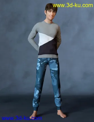 3D打印模型Trevor for Genesis 8 Male的图片