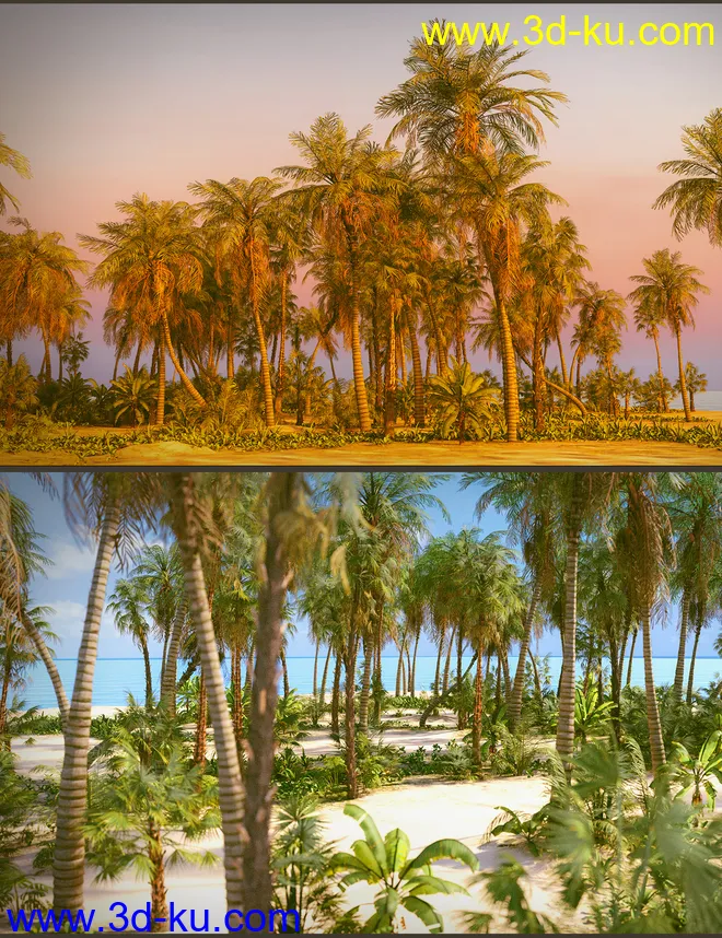 Tropical Beach模型的图片1