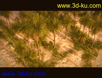 3D打印模型Tropical Beach的图片
