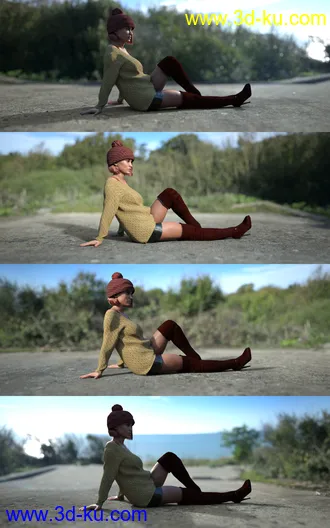 3D打印模型UltraHD Iray HDRI With DOF - Meadows的图片