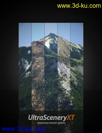 3D打印模型UltraSceneryXT - Expansive Landscape System的图片