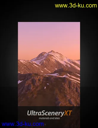 3D打印模型UltraSceneryXT - Materials and Skies的图片