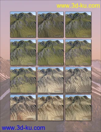 3D打印模型UltraSceneryXT - Materials and Skies的图片