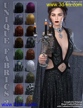 3D打印模型Unique Fabrics Shaders and Merchant Resource 2的图片