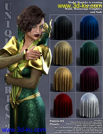 3D打印模型Unique Fabrics Shaders and Merchant Resource 2的图片