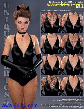 3D打印模型Unique Fabrics Shaders and Merchant Resource 2的图片