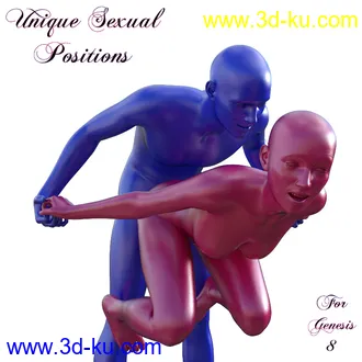 3D打印模型Unique Sexual Positions For Genesis 8 Couple的图片