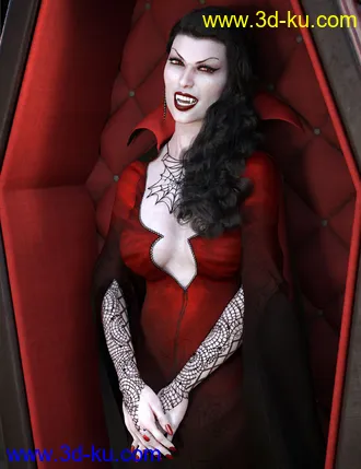 3D打印模型Vampire Crypt Poses for Genesis 8的图片