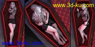 3D打印模型Vampire Crypt Poses for Genesis 8的图片