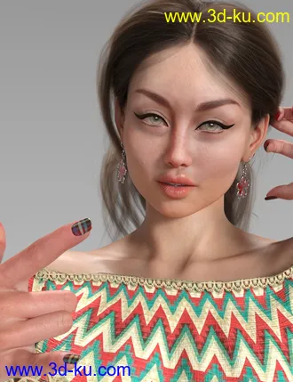 3D打印模型Vega HD for Genesis 8 Female的图片
