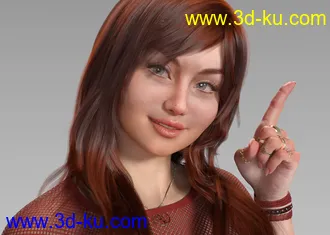 3D打印模型Vega HD for Genesis 8 Female的图片