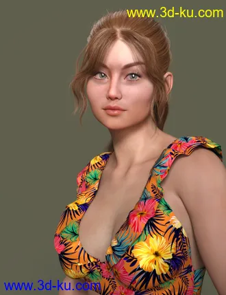 3D打印模型Vega HD for Genesis 8 Female的图片