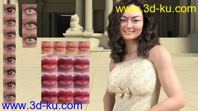 Vega HD for Genesis 8 Female模型的图片14