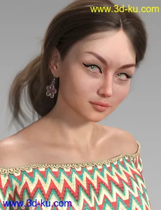3D打印模型Vega HD for Genesis 8 Female的图片